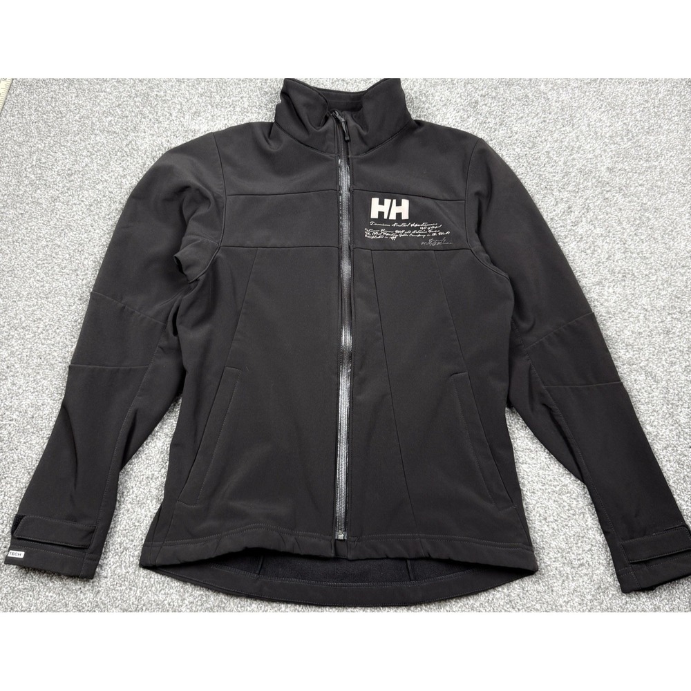 Helly Hansen Jacket Womens S‎ Softshell Black Fleece Lined Outdoor Hiking